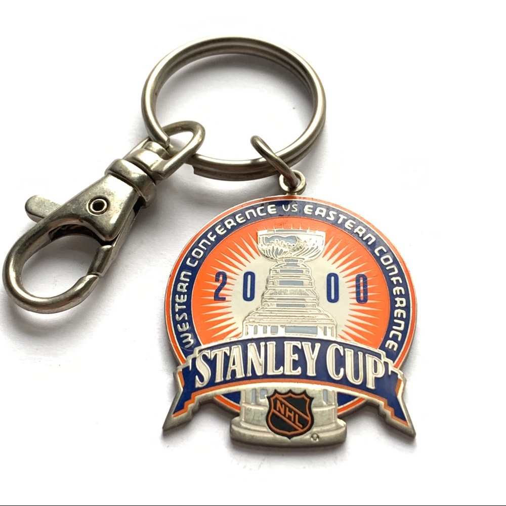 Vintage 2000 Stanley Cup Championship keychain nhl